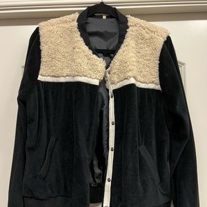Gimmicks Fleece/Suede Jacket | Size L